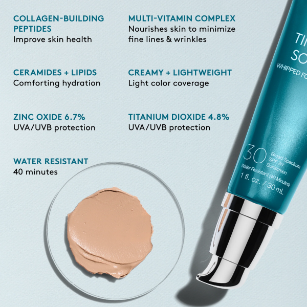 COLORESCIENCE Tint Du Soleil WHIPPED FOUNDATION - Light Protectie