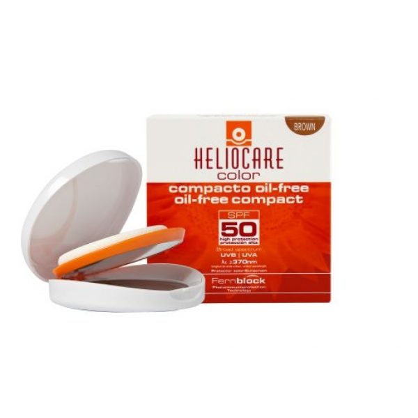 HELIOCARE COLOR COMPACT OIL-FREE BROWN SPF50