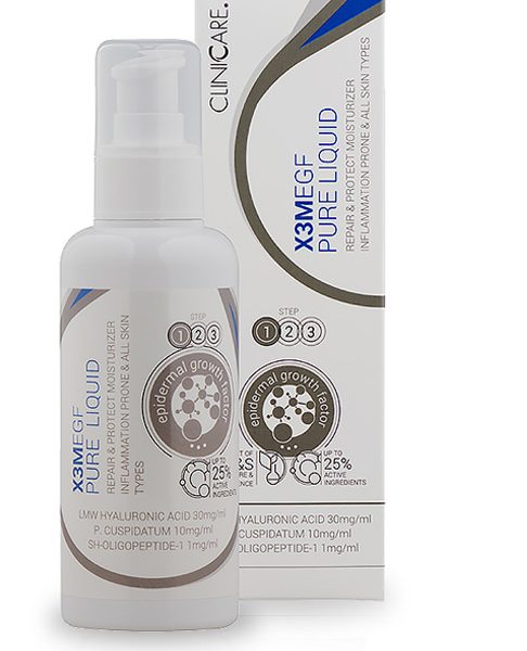 CLINICCARE X3M EGF Pure Lichid Hidratant Anti-inflamare