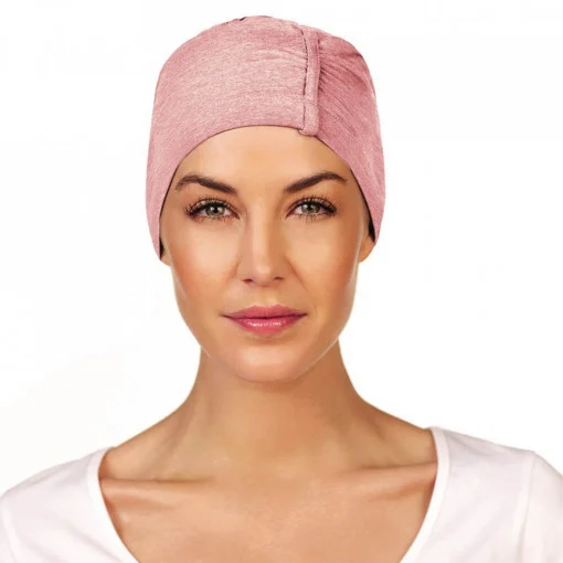 Chandra boneta de noapte, Vascoza din bambus, Rose melange_1 Chandra boneta de noapte, Vascoza din bambus, Rose melange - imagine 1