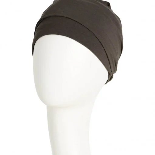 ZOYA • V turban, Dusky Mole, Bumbac Vascoza_2 ZOYA V turban, Dusky Mole, Bumbac Vascoza - imagine 3