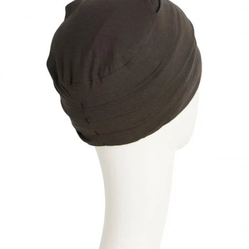 ZOYA • V turban, Dusky Mole, Bumbac Vascoza_3 ZOYA V turban, Dusky Mole, Bumbac Vascoza - imagine 2