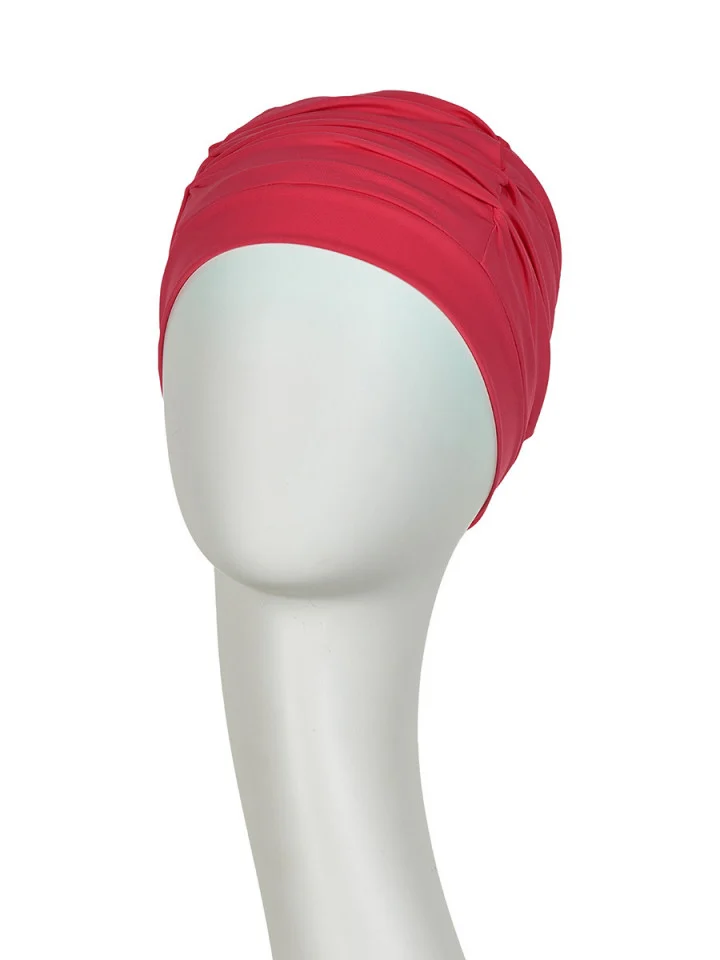 turban-pentru-inot-wave-red-raspberry~2 Turban pentru inot, Wave Red Raspberry - imagine 2