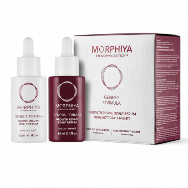 MORPHIYA GROWTH REVIVE SCALP SERUM DUAL ACT (DAY+ NIGHT)