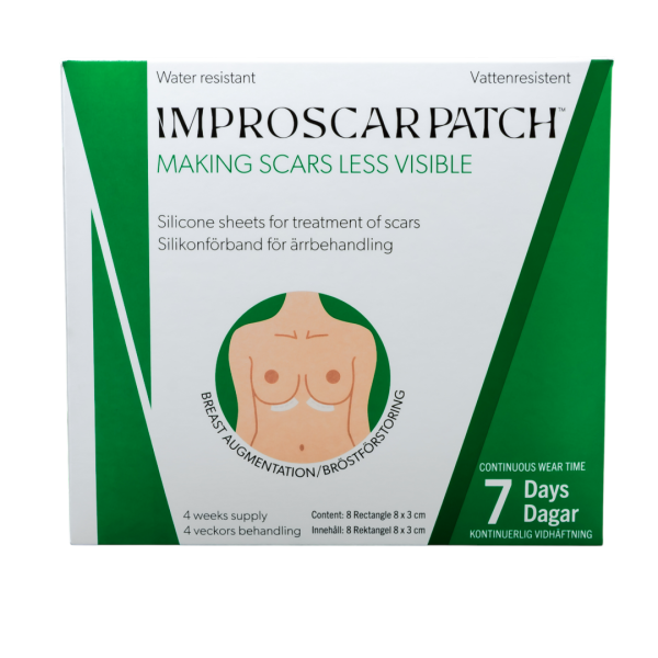 Improscar® Patch Breast Augmentation - Pachet 8 plasturi 8x3cm