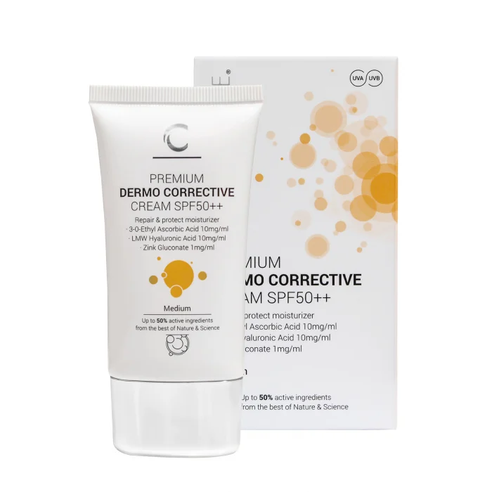 cliniccare-crema-dermocorectiva-spf-50-216751 CLINICCARE DERMO CORRECTIVE CREAM - Cremă Dermocorectivă Medium SPF 50++ - imagine 4