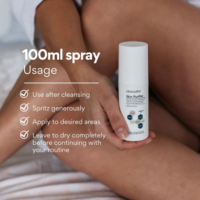 100ML_USAGE_700x Clinisoothe+ Skin Purifier 100ML - imagine 7