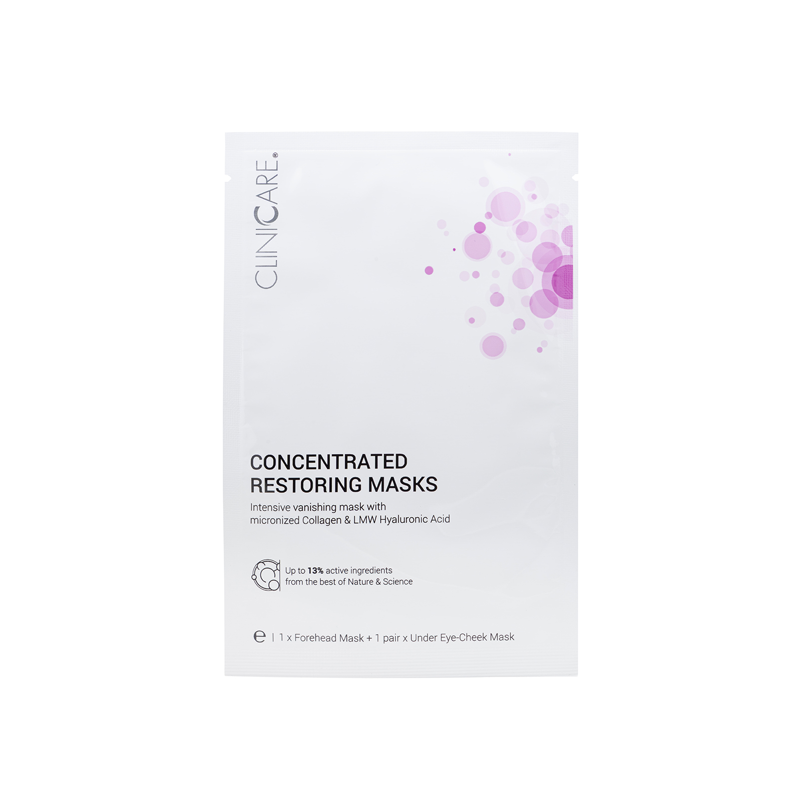 cliniccare-masca-reparatoare-concentrata-3x5buc-372952 CLINICCARE Mască Reparatoare Concentrată - 3x1buc - imagine 2